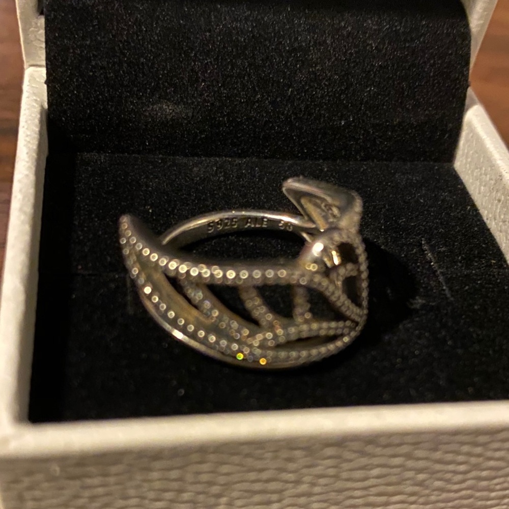 Authentic Pandora New Beginning Ring - image 3